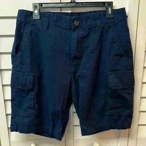 Nautica Cargo Shorts Size 32 Navy